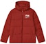 Buy FILA WHITE Unisex Relaxed Fit Hooded Logo Puffer Jacket - Legendary Red. F11U249902FRD