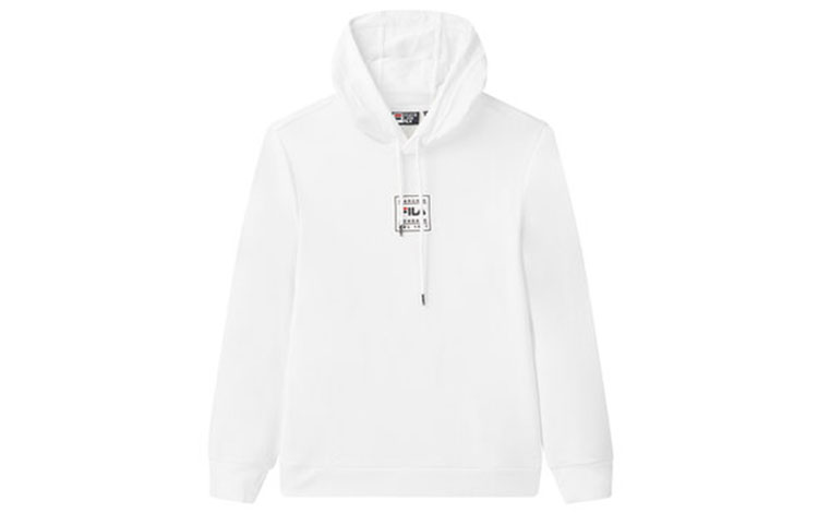 FILA White Windbreaker Pullover Hoodie F51M048257FWT