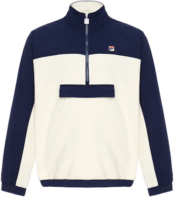 FILA 白色復古運動拉鍊外套 立領長袖款 F21MH041-077 Buy FILA 白色復古運動拉鍊外套 立領長袖款 F21MH041-077