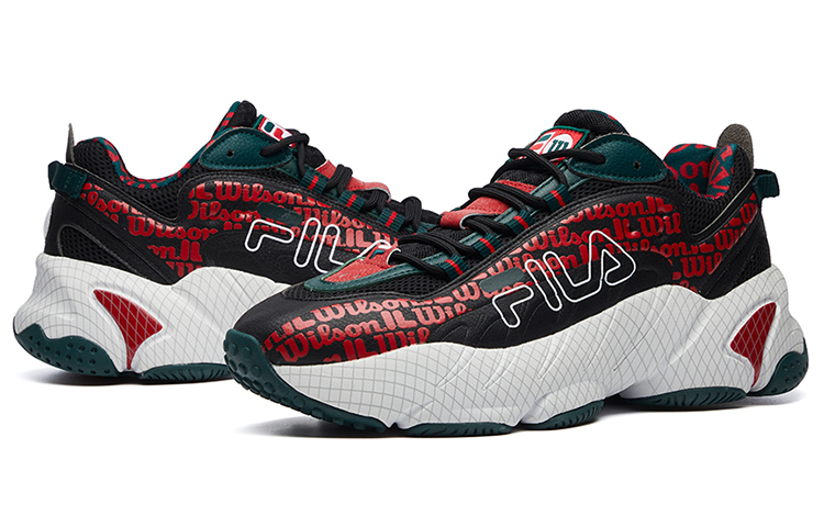 Shop FILA Wilson x Ade /Rood/Groen ''Zwart'' F12M041125FBA