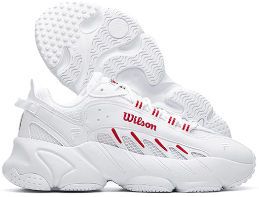 FILA Wilson x Ade Classic Rood ''Wit'' F12M031133FWT Shop FILA Wilson x Ade Classic Rood ''Wit'' F12M031133FWT