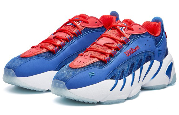 Lookbook FILA Wilson x Ade Retro Weiß/Rot/Blau Sneakers F12M031133FTS