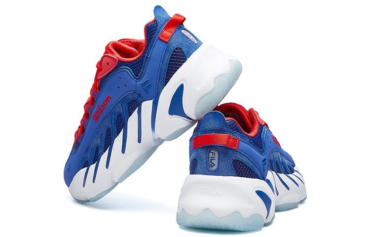 Shop FILA Wilson x Ade Retro Weiß/Rot/Blau Sneakers F12M031133FTS