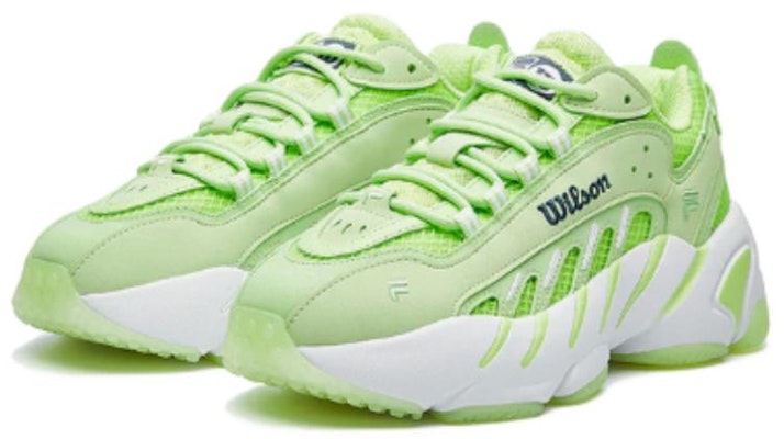 FILA Wilson x Ade VNTG Green/ 'White' F12M031133FSG Lookbook FILA Wilson x Ade VNTG Green/ 'White' F12M031133FSG