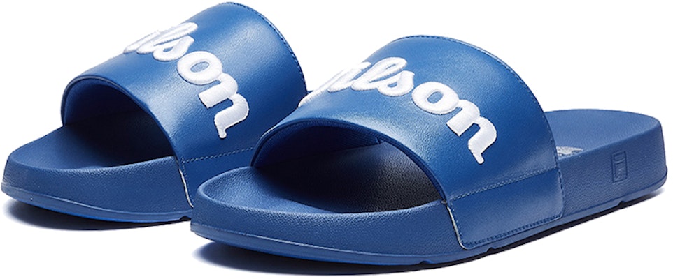 FILA Wilson X Fht Series Sports Slipper Blue F12M034601FTS Order FILA Wilson X Fht Series Sports Slipper Blue F12M034601FTS