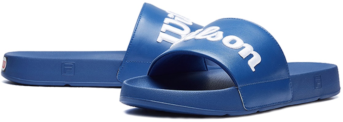 FILA Wilson X Fht Series Sports Slipper Blue F12M034601FTS Lookbook FILA Wilson X Fht Series Sports Slipper Blue F12M034601FTS