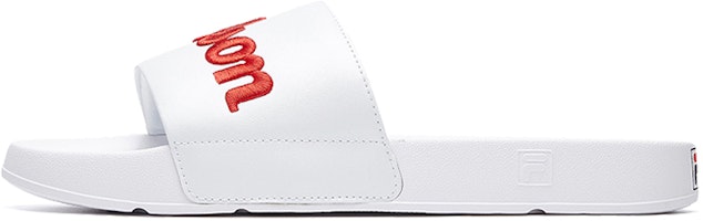 FILA Wilson X Fht Series Sports Slippers White F12M034601FWT FILA Wilson X Fht Series Sports Slippers White F12M034601FWT