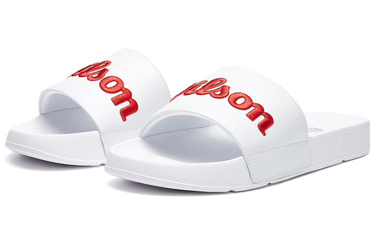 Order FILA Wilson X Fht 系列运动拖鞋 白色 F12M034601FWT