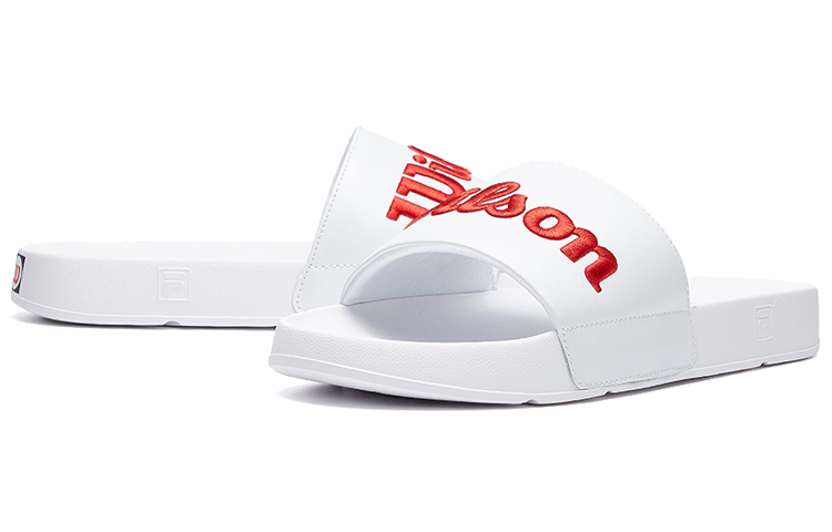 Lookbook FILA Wilson X FHT Series Sports Slippers Wit F12M034601FWT