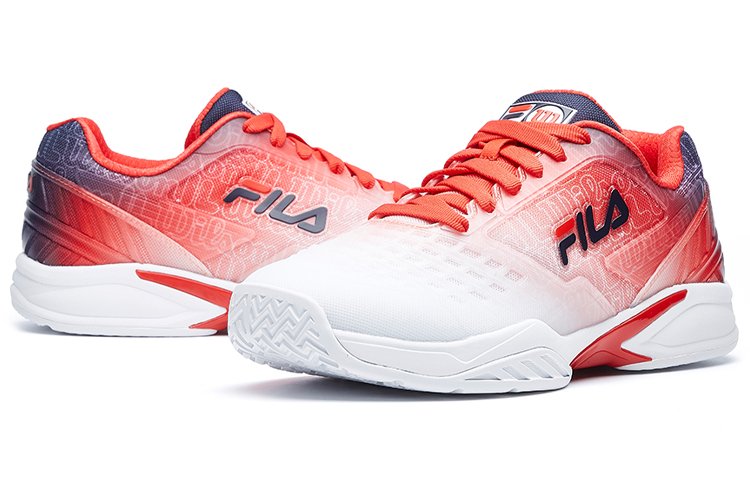 Shop FILA Wilson X Fpf Series Scarpe Da Corsa Rosso/Bianco/Grigio A12M032312FWR