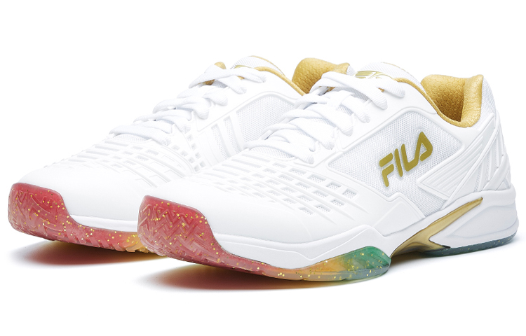 Lookbook FILA Wilson X FpfSeries Baskets Blanc/Or A12M032312FFW