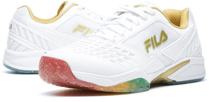 Shop FILA Wilson X FpfSeries Zapatillas Blanco/Dorado A12M032312FFW