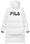 Buy FILA 冬季羽絨連帽外套 白色標誌印花加厚保暖款 F11M149910F-WT