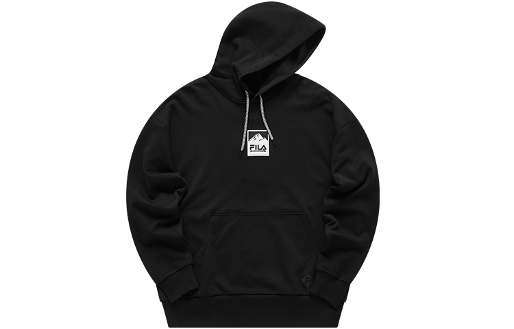 FILA WM Baishan Logo Pullover Hoodie Black T11M047202F-BK
