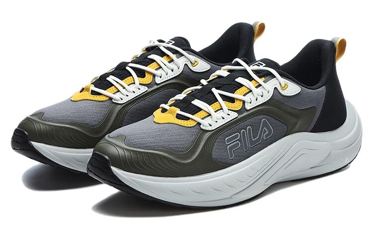 Lookbook FILA斐樂 Wolf 減震防滑耐磨 低幫 跑步鞋 石灰綠