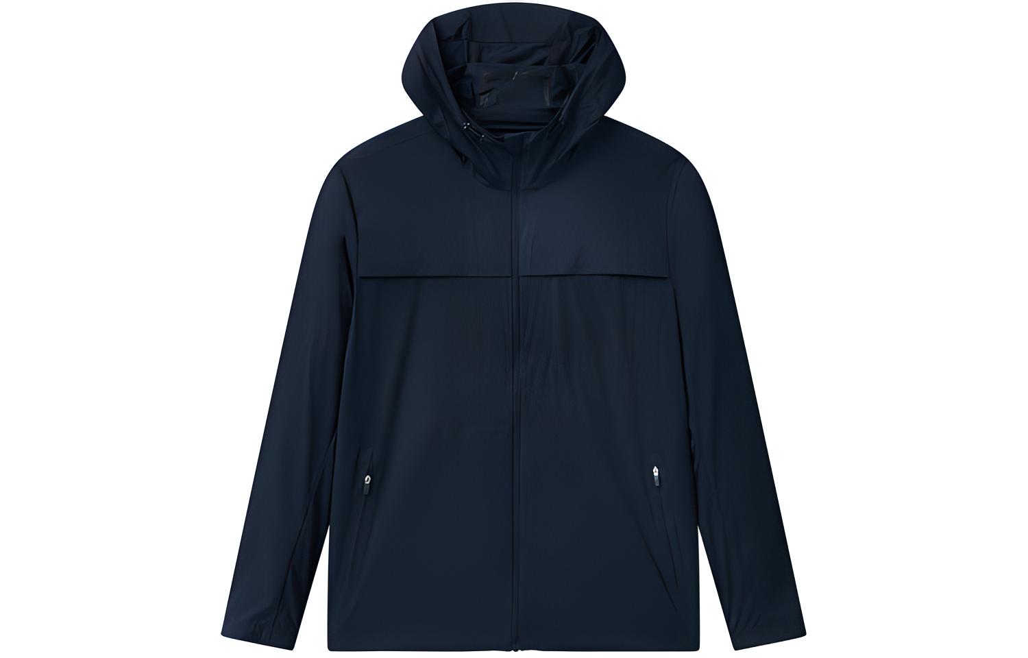 FILA Woven Hoodie Jacket in Legend Blue F11M122711F-NV