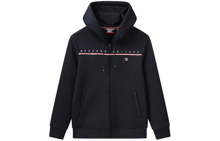 FILA 31 Phillip Lim Blue Logo Knit Hoodie Jacket Collaboration F11M111504F-NV