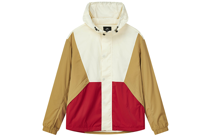 FILA 31 Phillip Lim Casual Sport Woven Hooded Jacket Tan Brown F11M136703F-BG