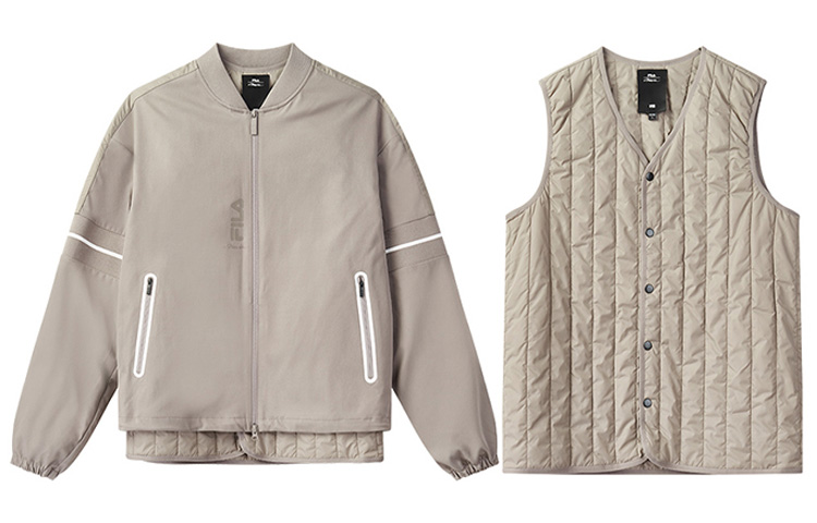 FILA 31 Phillip Lim Collab Casual Woven Vest Jacket F11M046709F-DK