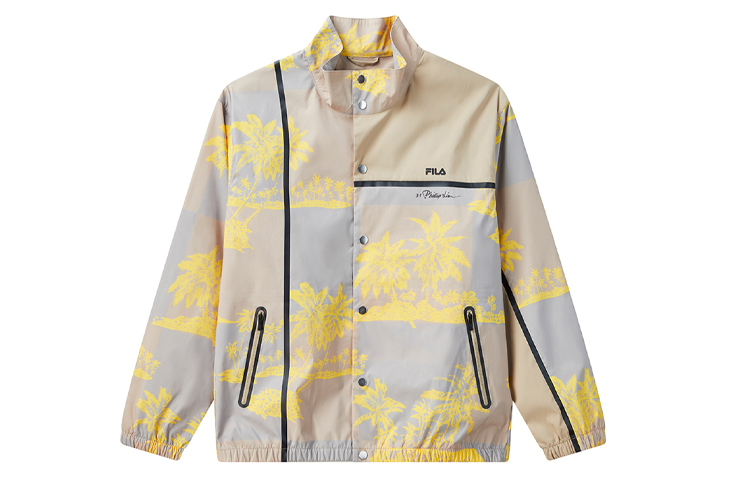 FILA 31 Phillip Lim Collab Printed Loose Jacket - Light Brown F11M116704F-BG