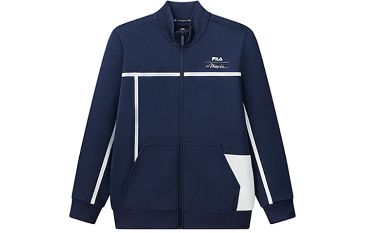 FILA 31 Phillip Lim Knit Track Jacket "Tujia Blue" F11M116506F-DB