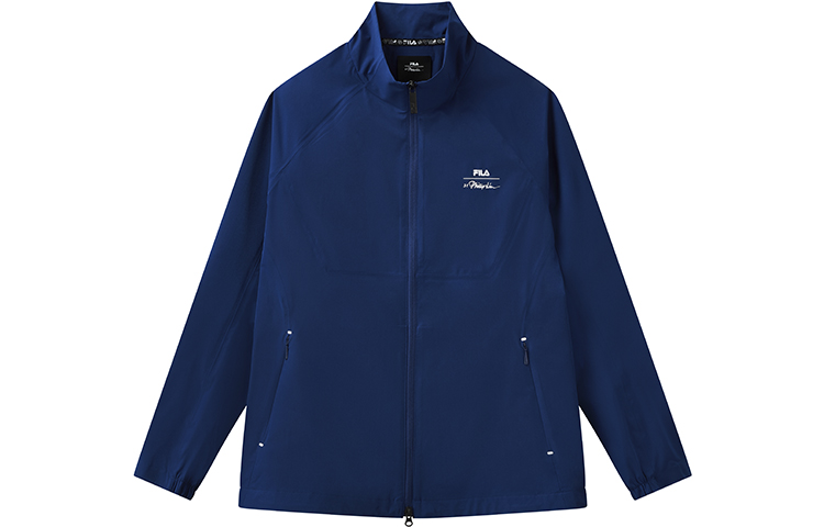 FILA 31 Phillip Lim Logo Casual Woven Jacket Dark Blue F11M126702F-DB