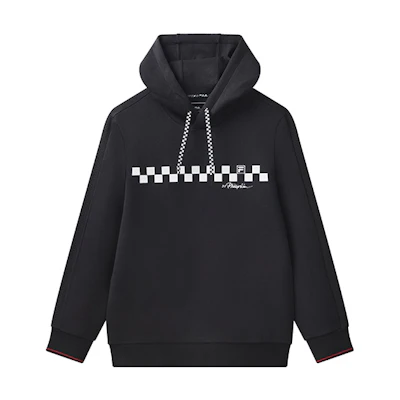 FILA 31 Phillip Lim Plaid Hoodie Black F11M116212F-BK