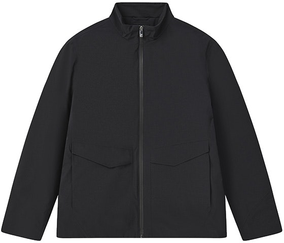 fila-x-casual-simple-warm-solid-black-puffer-jacket-f11-m242903-f-bk