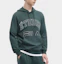 Shop FILA x Études 蓝绿针织连帽衫 美式冬季卫衣 F11M346205F-DY