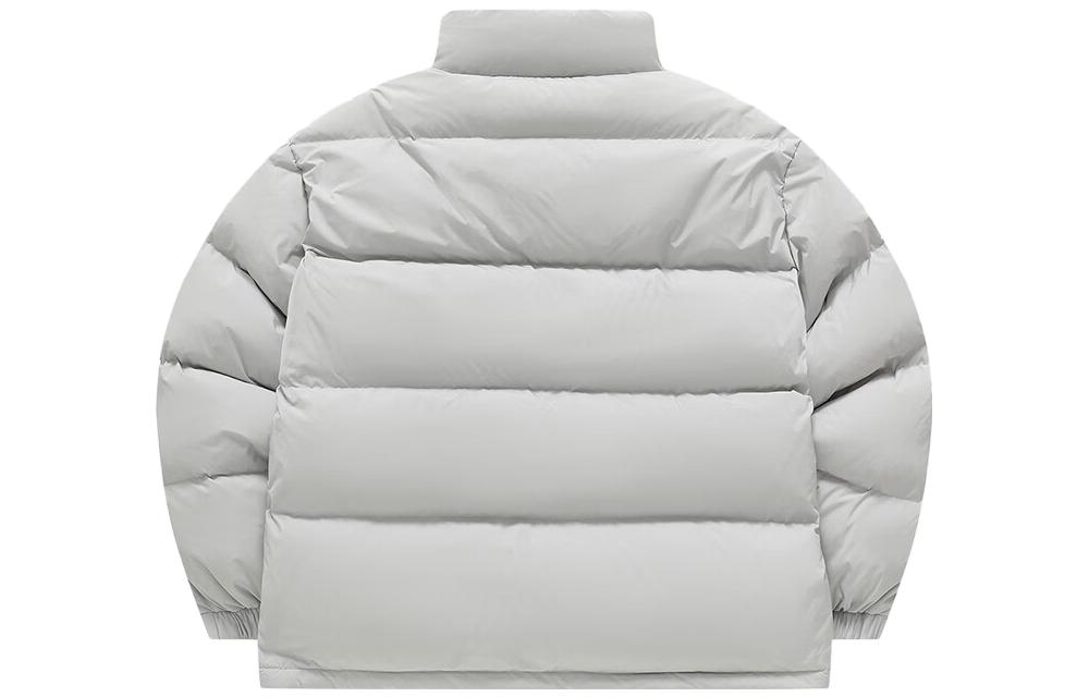 FILA Beams  Puffer Down Jacket Zip-Up Solid Mist Gray. T11M349904F-GY 圖 3
