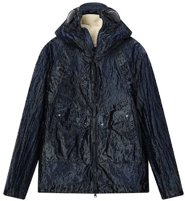 FILA x C.P. Company Navy Water-Resistant Fleece Jacket with Detachable Lining. A11M149700F-NV Buy FILA x C.P. Company Navy Water-Resistant Fleece Jacket with Detachable Lining. A11M149700F-NV