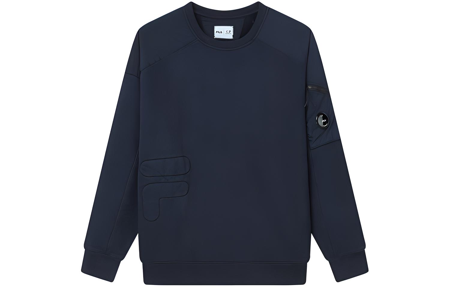 FILA C.P. Company Pullover Crewneck Sweatshirt Navy ( Functional Series) A11M149204F-NV