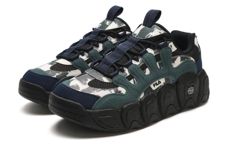 Lookbook FILA×クロワッサン エチュード 厚底スニーカー (緑/黒) F12M342113FBU