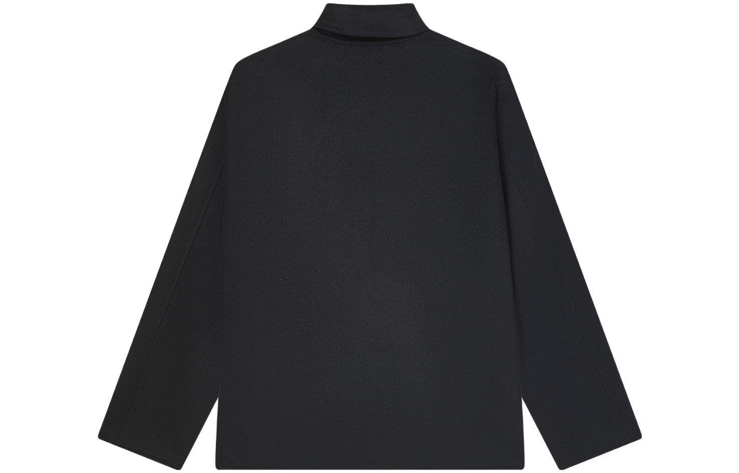 FILA ETUDES  Solid Collared Woven Jacket in Legendary Blue. F11M346702F-NV 圖 3