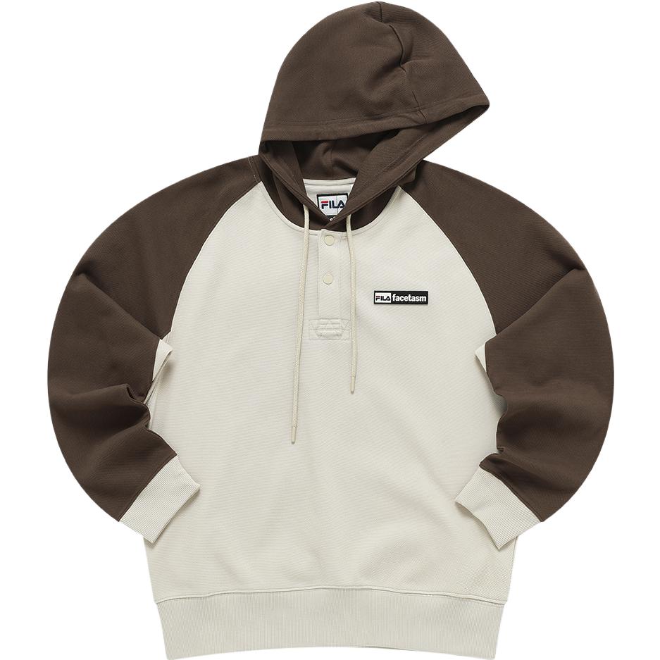 FILA FACETASM Hoodie Beige Apricot Fashion Streetwear T11M337203F-BG