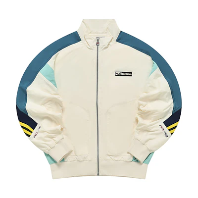 FILA FACETASM Retro Colorblock Track Jacket Malt White T11M237705F-IV