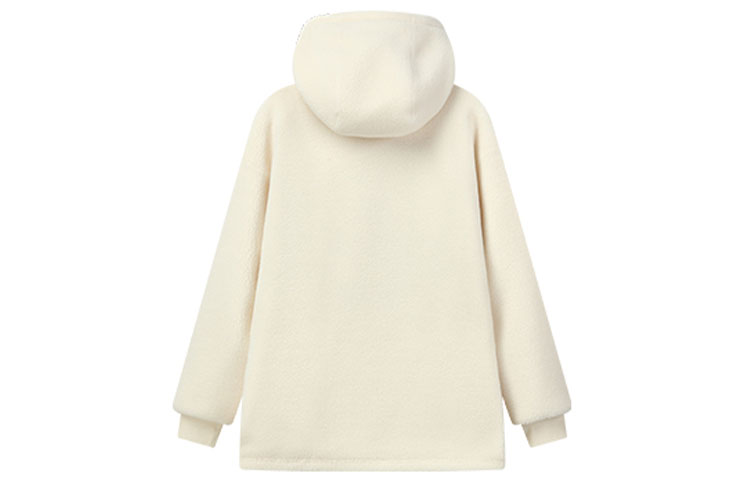 FILA Have A Good Time Fleece-Lined Hoodie White Unisex Casual Wear F11U149208F-IV 圖 3