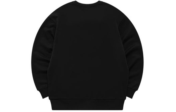 Lookbook FILA 聯名 Have A Good Time 黑色Logo印花圓領衛衣 男女款 F11U149204F-BK