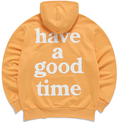 FILA x Have A Good Time Logo Retro Pullover Hoodie Yellow Unisex F11U149207F-YE Buy FILA x Have A Good Time Logo Retro Pullover Hoodie Yellow Unisex F11U149207F-YE