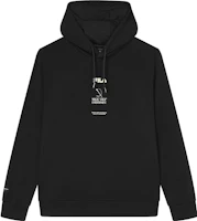FILA x MAGIC STICK Cotton Knit Hoodie Black Autumn Edition F11M339207F-BK FILA x MAGIC STICK Cotton Knit Hoodie Black Autumn Edition F11M339207F-BK