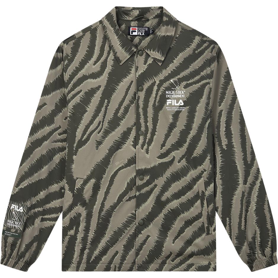 FILA MAGIC STICK Flight Jacket All-Over Print Collared Design F11M339701FZA