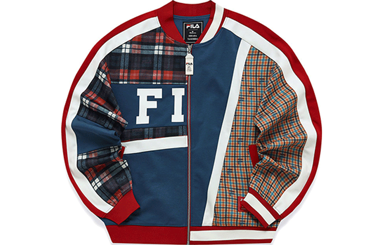 FILA Maison Mihara Yasuhiro Colorblock Casual Jacket Men’s Sandy Orange F11M213502F-OR