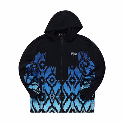 FILA Marcelo Burlon Colorblock Woven Jacket Black T11M229703FBK