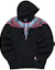 Order FILA x Marcelo Burlon 復古拼色印花连帽衫 黑色 男女通用 T11U148208F-BK