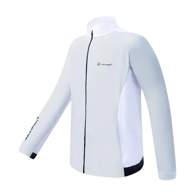 FILA McLaren Retro Summer Track Jacket in Carbon Silver Gray A11M325504F-GY