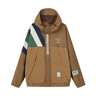 FILA MIHARA YASUHIRO Casual Sports Woven Jacket Brown/Chestnut F11M133702F-BN
