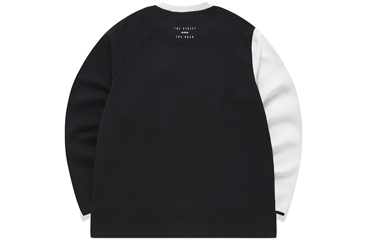 Lookbook FILA x Mihara Yasuhiro聯名寬鬆Logo圓領長袖上衣 男款 羚羊白 F11M143204F-IV