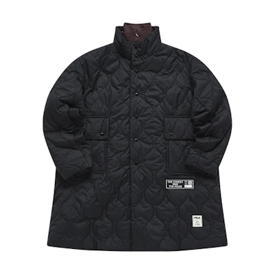 FILA Mihara Yasuhiro Collaboration Double-Layer Jacket Black . F11M143901F-BK