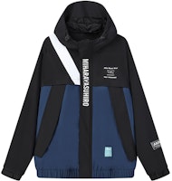 FILA x Mihara Yasuhiro Jacket Black and Navy Sports Casual Woven Series. F11M133702F-BK FILA x Mihara Yasuhiro Jacket Black and Navy Sports Casual Woven Series. F11M133702F-BK