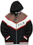 Buy FILA x MIHARA YASUHIRO 男士黑色拼色印花连帽夹克外套 F11M213702F-BK